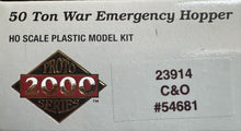 Load image into Gallery viewer, HO - Proto2000 23914 Chesapeake &amp; Ohio 50 Ton War Emergency Hopper C&amp;O54681
