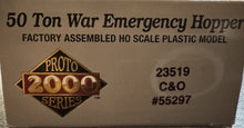 Load image into Gallery viewer, HO - Proto2000 23519 Chesapeake &amp; Ohio 50 Ton War Emergency Hopper C&amp;O55297
