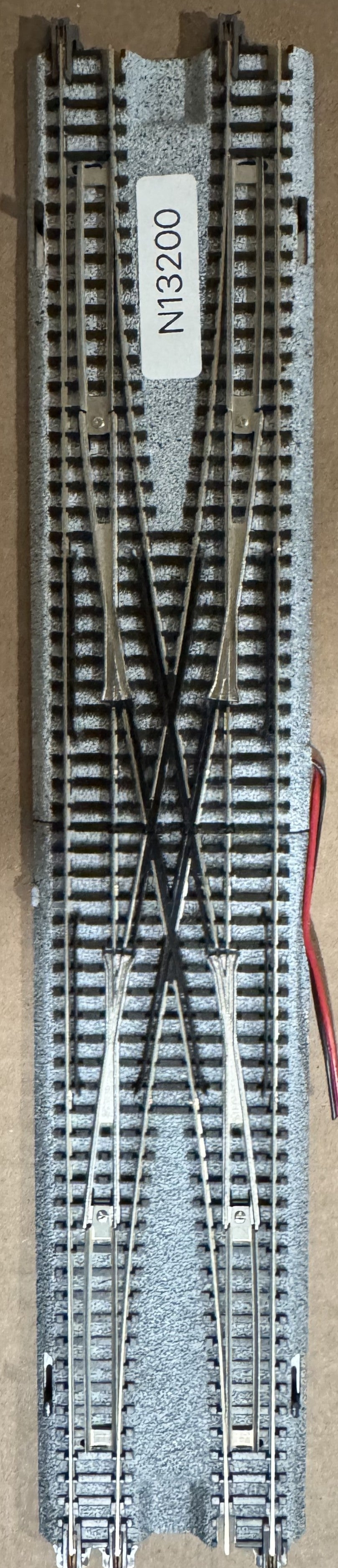 N Scale - Kato 20-210 Unitrack Double Crossover Track (12 3/16