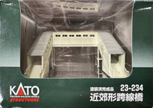 Load image into Gallery viewer, N Scale - Kato 23-234 Unitrack Suburban Overheard Stairway N13266
