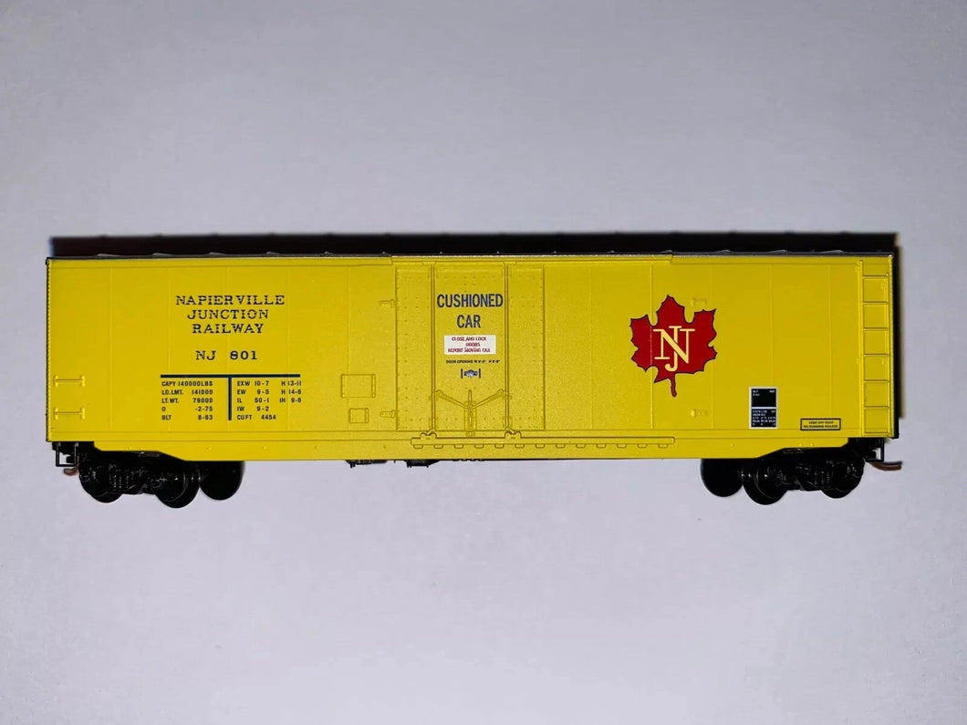 N - MTL 03800470 Napierville Junction 50' Plug Door Boxcar #801 N1206