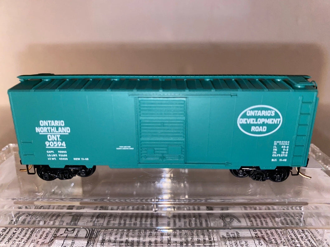 N Scale - MTL 20386 Ontario Northland 40' Single Door Boxcar #90594 N809