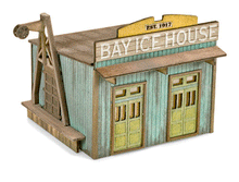 Load image into Gallery viewer, N Scale - MTL 49990942 Ice House Laser-cut Wood Kit N9655
