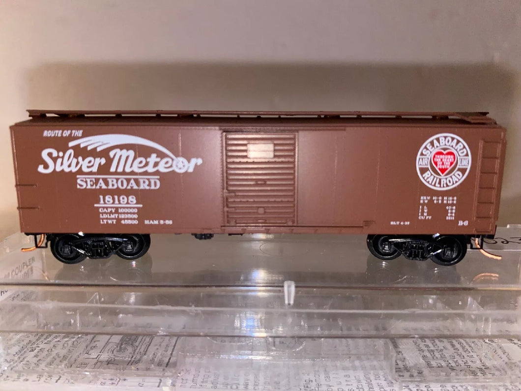 N Scale - MTL 120250 Seaboard Air Line 40' Single Steel Door Boxcar #18198 N1023