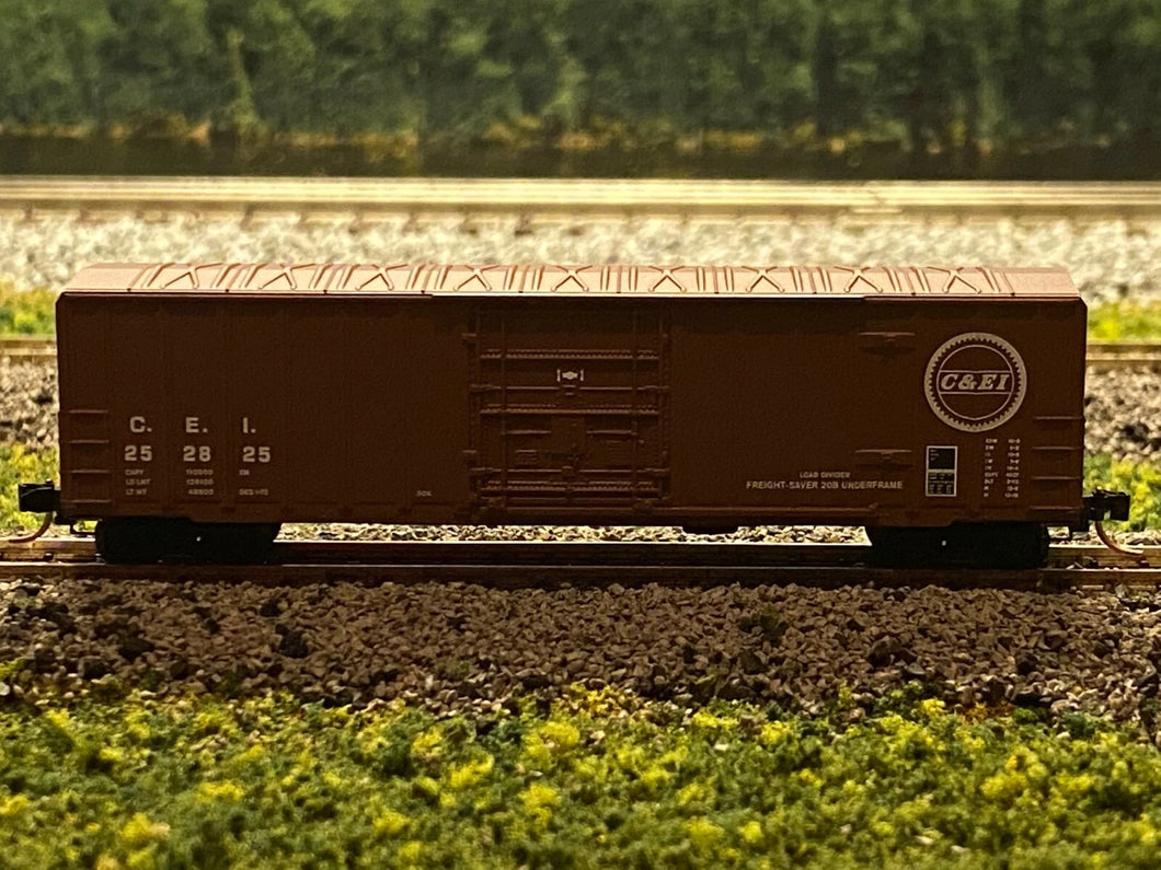 N Scale - MTL 27030 Chicago & Eastern Illinois 50' Rib Side Boxcar CEI 252825 N1759