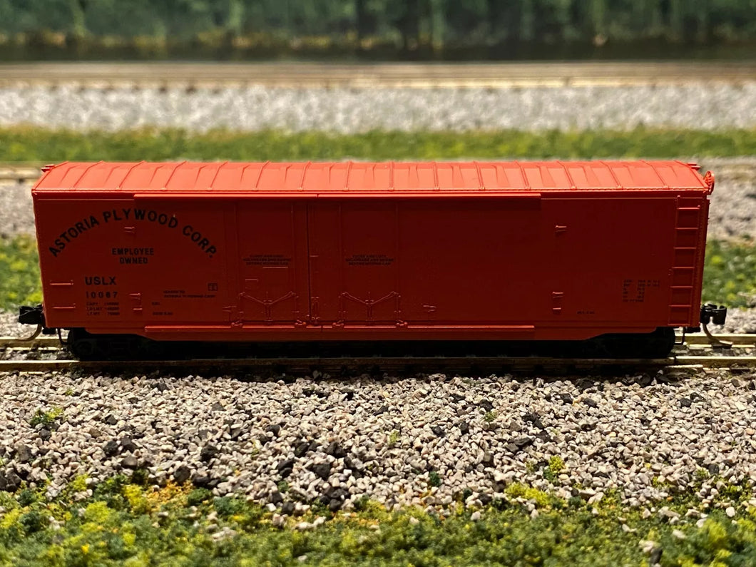 N Scale - MTL 75020 Astoria Plywood 50' Double Door Boxcar USLX 10067 N1794
