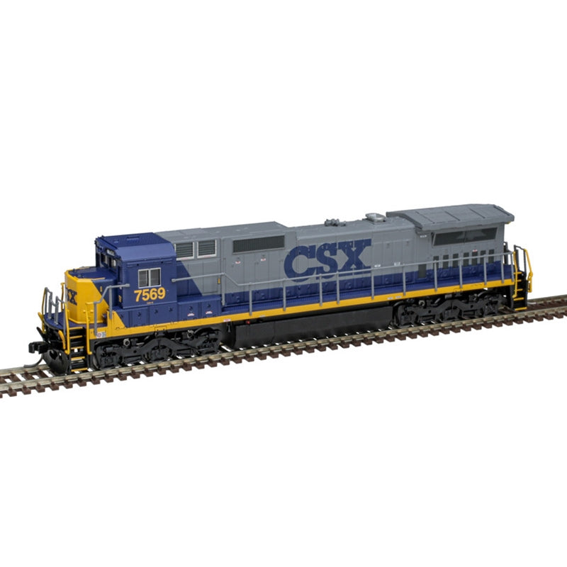 N - Atlas 40005677 CSX Dash 8-40C Diesel Locomotive (LokSound) #7574 N12611