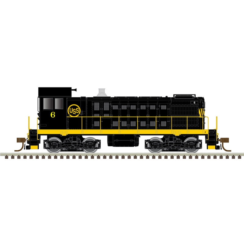 N Scale - Atlas 40005709 US Steel ALCO S-2 Diesel Locomotive (DC) #6 N12610