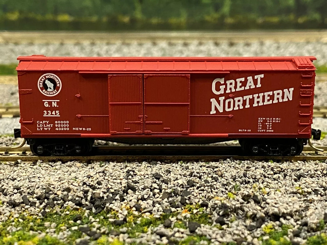 N Scale - MTL 43040 Great Northern 40' 1-1/2 Door Boxcar GN 3345 N4469