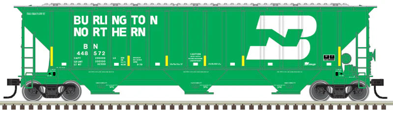 N Scale - Atlas 50005915 BNSF (ex-BN) Thrall 4750 Covered Hopper BN448408 N12614