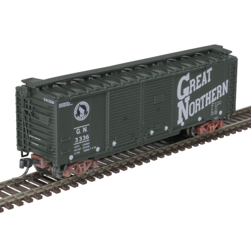 N - Atlas 50006203-2 Great Northern 40' Double Door Boxcar GN3336 N11053