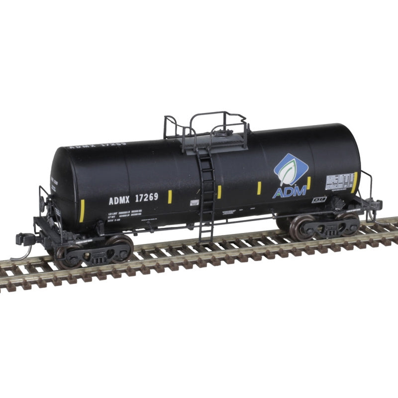 N Scale - Atlas 50006454 ADM Trinity 17,600 Gal Tank Car ADMX17283 N11044