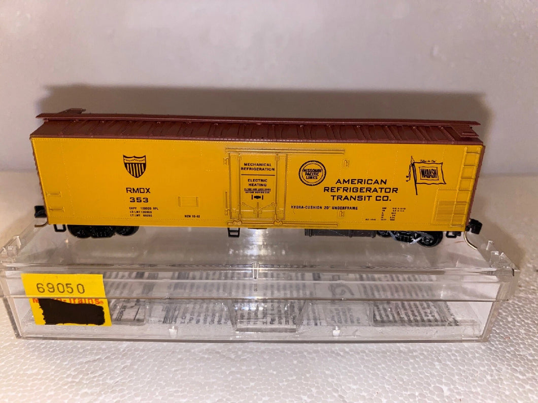 N Scale - MTL 69050 American Refrigerator Transit Co Mechanical Reefer #353 N791