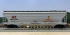 Load image into Gallery viewer, O Scale - Weaver Ace Hardware (CMN) 4-Bay Centerflow Hopper ACEX13328 O11396
