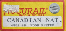 Load image into Gallery viewer, HO Scale - Accurail 4807 Canadian National 40&#39; Wood Reefer CN208467 HO11744
