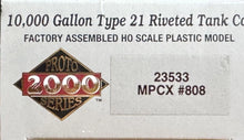 Load image into Gallery viewer, HO - Proto2000 23533 Magnolia Petroleum 10k Gallon Singe Dome Tank Car MPCX808
