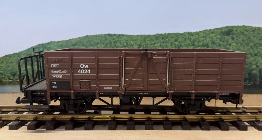 G Scale - LGB 40240 The Big Train Gondola Car G11325