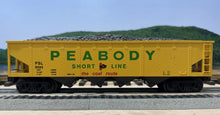 Load image into Gallery viewer, O - MTH RailKing 30-79117 Peabody Hopper Car w/ Operating Load PSL8659 O11328

