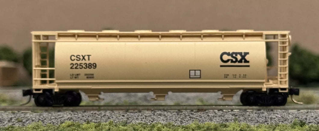 N - Delaware Valley Models 615 (SP Run) CSX Cylindrical Hopper CSXT225389 N11551