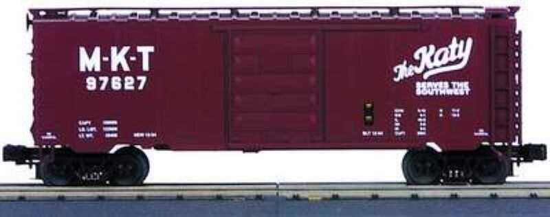 O Scale - MTH Premier 20-93010 KATY Single Door Boxcar M-K-T97627 O9661