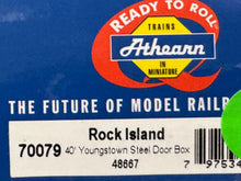 Load image into Gallery viewer, HO Scale - Athearn 70079 Rock Island 40&#39; Single Door Boxcar RI48667 HO11612
