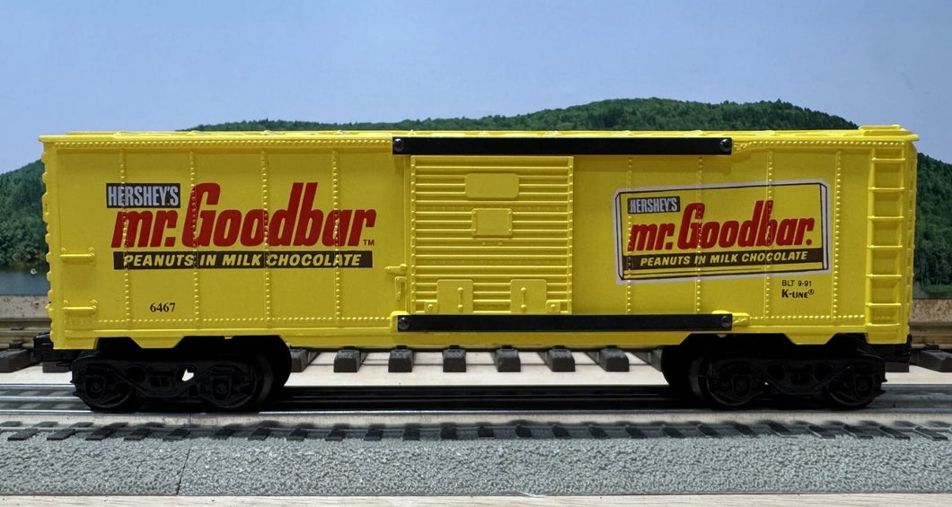 O Scale - K-Line K6156101 Hershey Mr. Goodbar Single Door Boxcar #6467 O11636