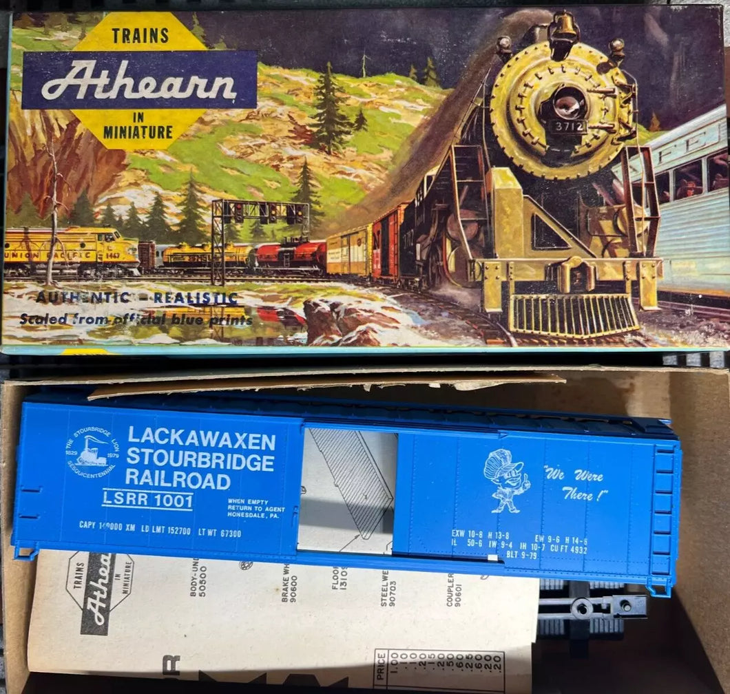 HO Scale - Athearn Lackawaxen Stourbridge Railroad 50' SD Boxcar LSRR1001 HO7278