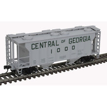 Load image into Gallery viewer, HO Scale-Atlas 20006557 Central of Georgia PS-2 2-BayCovered Hopper #1089 HO9346
