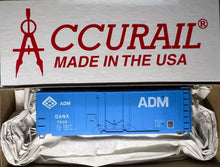 Load image into Gallery viewer, HO - AccuRail Archer Daniels Midland 40&#39; Plug Door Steel Boxcar DANX7009 HO7124
