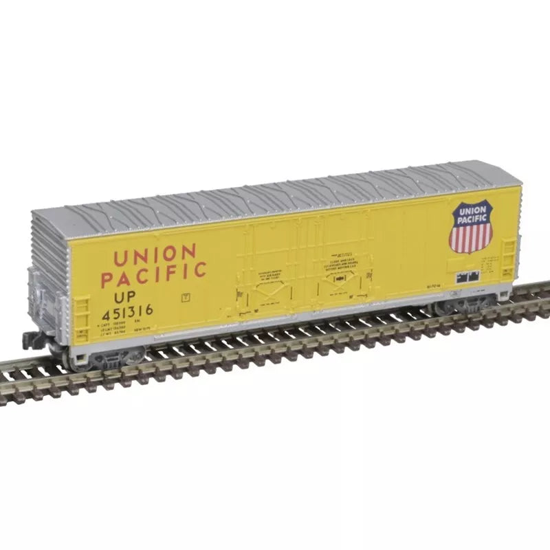 Z Scale- Atlas 75000009 Union Pacific 53' Evans Plug Door Boxcar UP451316 Z10826