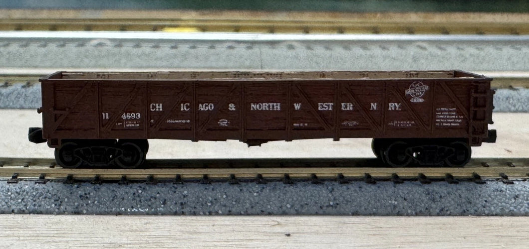 N Scale - BLW-1160-B3 Chicago & Northwestern USRA Gondola CNW114893 N11141