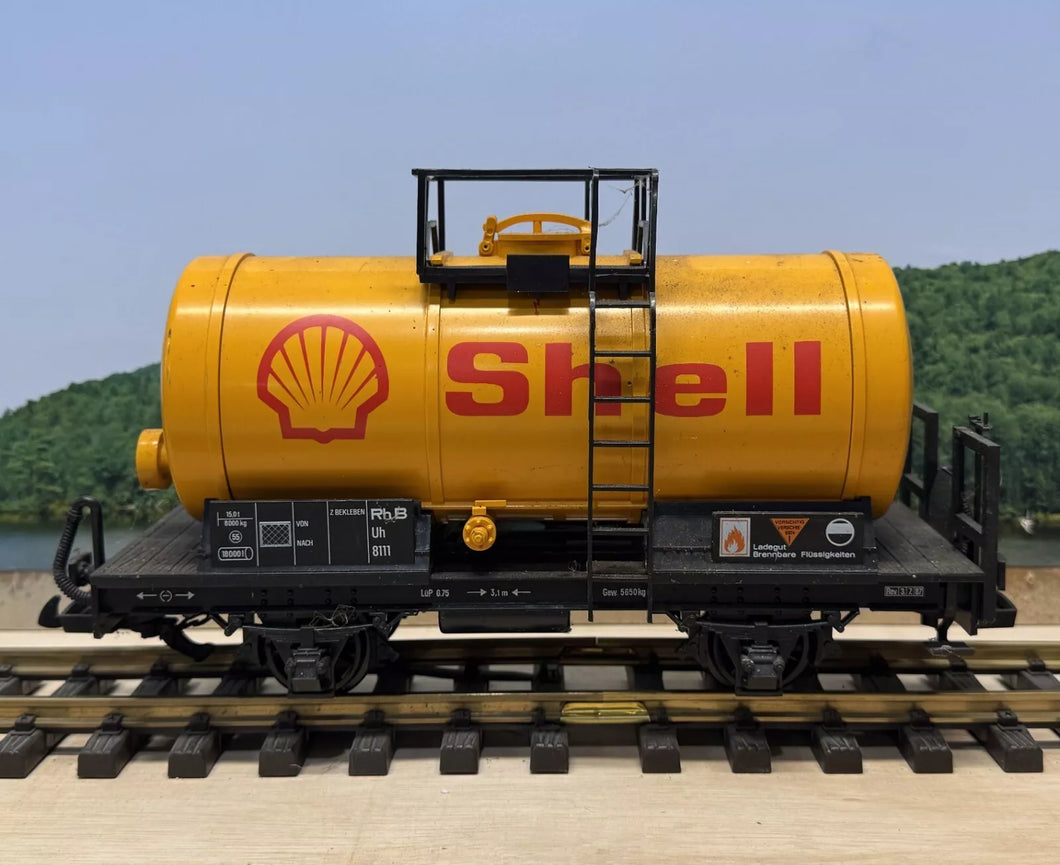 G Scale - LGB 4040S Shell Oil Tank Car G11322
