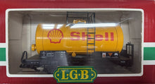 Load image into Gallery viewer, G Scale - LGB 4040S Shell Oil Tank Car G11322
