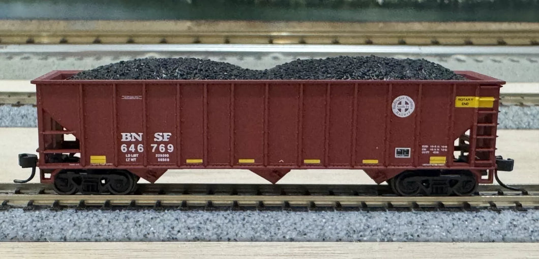 N Scale - Atlas 50000314 BNSF 90 Ton Hopper BNSF646769 N10886
