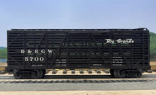 Load image into Gallery viewer, O Scale - Weaver U4317L Denver &amp; Rio Grande 40&#39; Stock Car D&amp;RGW5700 O11331
