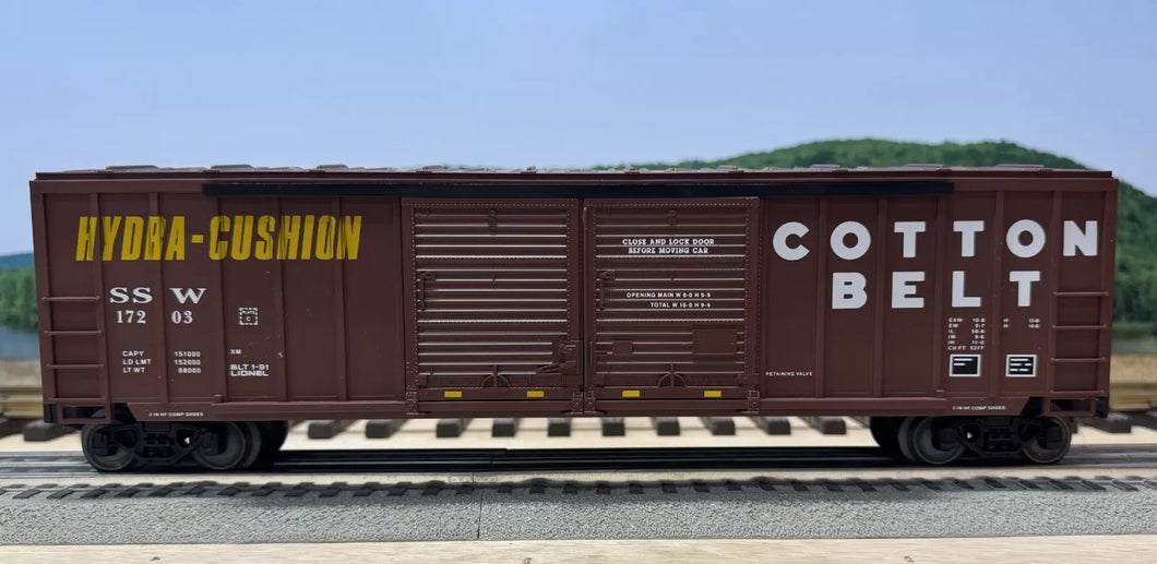 O Scale - Lionel 6-17203 Cotton Belt Double Door Boxcar SSW17203 O11565