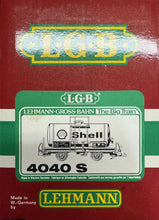 Load image into Gallery viewer, G Scale - LGB 4040S Shell Oil Tank Car G11322
