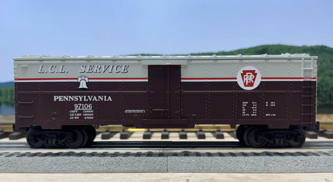 O Scale - MTH RailKing 30-78026 Pennsylvania Modern Reefer Car #97106 O11387