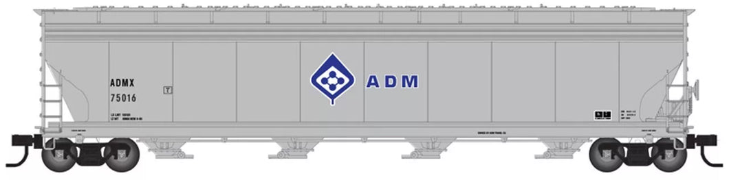 HO Scale- Atlas 20006750 ADM (Molecule) ACF5701 Covered Hopper ADMX75019 HO10925
