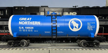 Load image into Gallery viewer, O Scale- MTH Premier 20-96027 Great Northern Single Dome Tank Car GN100029 O9604
