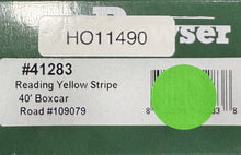 Load image into Gallery viewer, HO Scale - Bowser 41283 Reading 40&#39; Single Door Boxcar RDG109079 HO11490
