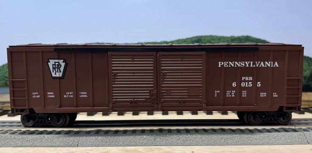 O Scale - Lionel 6-17216 Pennsylvania Double Door Boxcar PRR60155 O11566