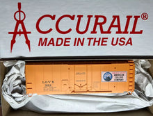 Load image into Gallery viewer, HO Scale-AccuRail 81413 American Colloid Company 40&#39; Steel Boxcar LOVX992 HO7119
