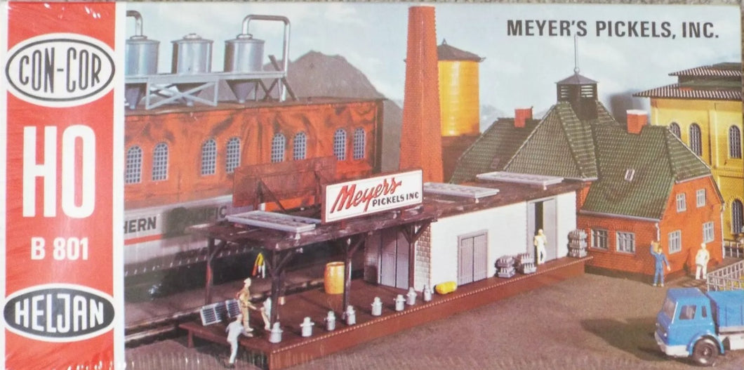 HO Scale - HELJAN B801 Meyer's Pickels, Inc. Kit HO12084