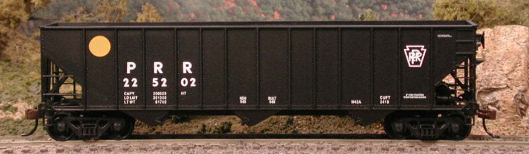 HO Scale - Bowser 43219 Pennsylvania 100 Ton 4-Bay Hopper PRR226244 HO9863
