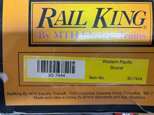 Load image into Gallery viewer, O Scale - MTH RailKing 30-7444 Western Pacific Single Door Boxcar WP20807 O11384
