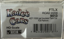 Load image into Gallery viewer, HO Scale - Kadee 9013 Gemgas (FTLX) 11k Gallon Tank Car FTLX209 HO10932
