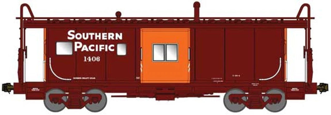 N - Bluford Shops 44280 Southern Pacific Bay Window Caboose #1406 N12892