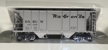 Load image into Gallery viewer, HO Scale - Atlas Rio Grande PS-2 2-Bay Covered Hopper (Sealed) D&amp;RGW18325 HO9045
