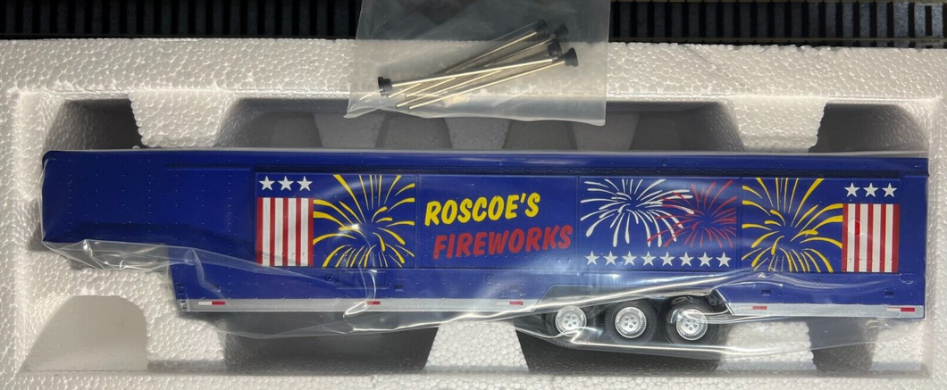 O Scale - MTH RailKing 30-50072 Roscoe's Fireworks Vendor Trailer O8767